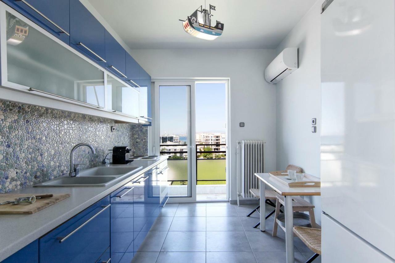 Walking In Alimos Apartment. Athen Exterior foto